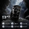 Игровая мышь ATTACK SHARK R3 из магниевого сплава, беспроводная PAW3395, 8000 Гц, 46 г, сверхлегкая, проводная, 26000 точек на дюйм, с кабелем для катушки, быстрая зарядка, техническая