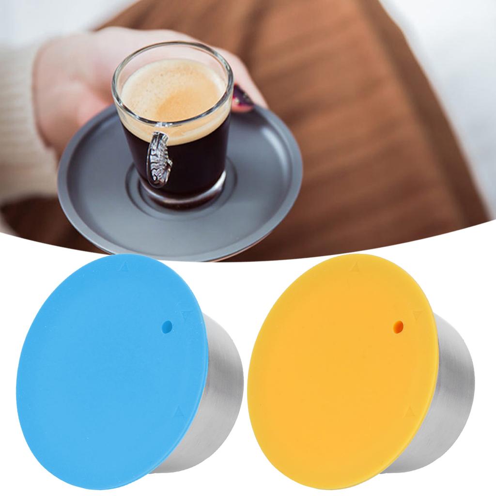 Coffee Filter Capsule for Dolce Gusto Coffee Capsule Stainless Steel Reusable Refillable Filter Cup for Dolce Gusto Coffee Maker