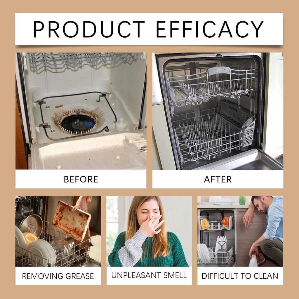 Таблетки для чистки посудомоечных машин JAKEHOE Таблетки для удаления пятен в бытовых посудомоечных машинах Таблетки для чистки и удаления запахов