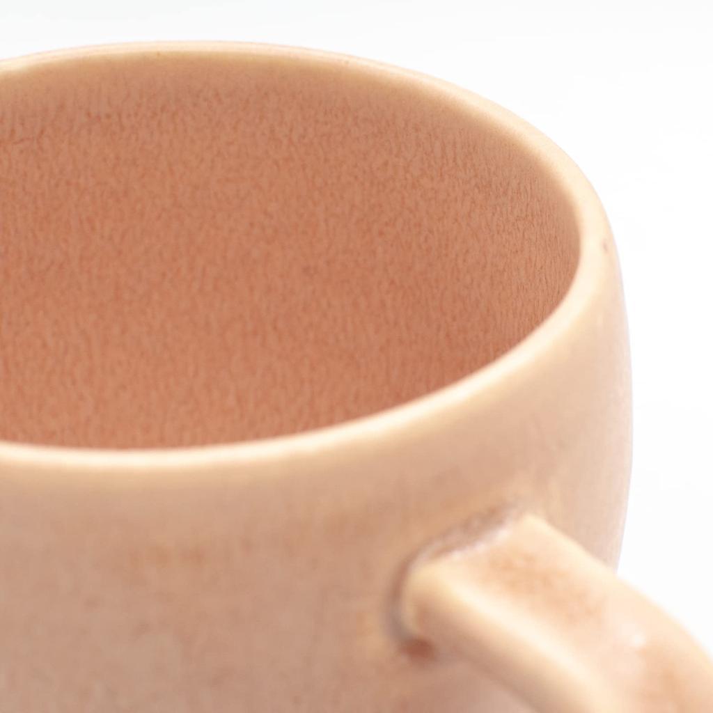 Aito Seisakusho [стеклобой] Кружка Приблизительно. 320 мл розовая посуда Mino Ware можно использовать в микроволновой печи в посудомоечной машине, сделано в Японии 111113