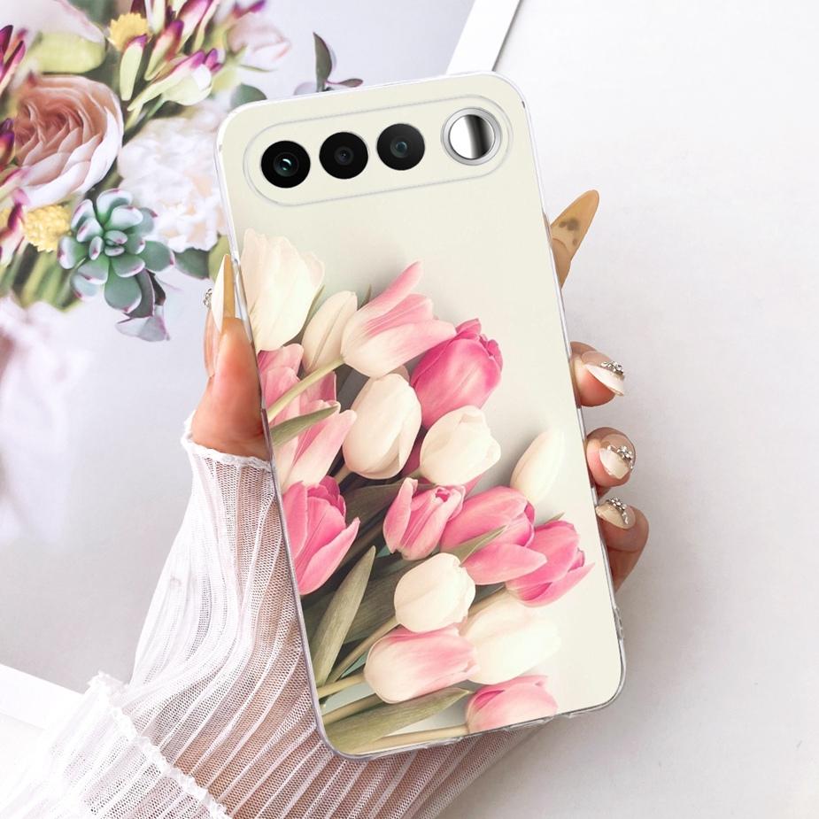 Чехол для Realme 16 5G RMX5171 Роскошный чехол с росписью цветов 6,57'' Мягкий силиконовый чехол для телефона Для Realme 16 Realme16 5G Fundas Coque