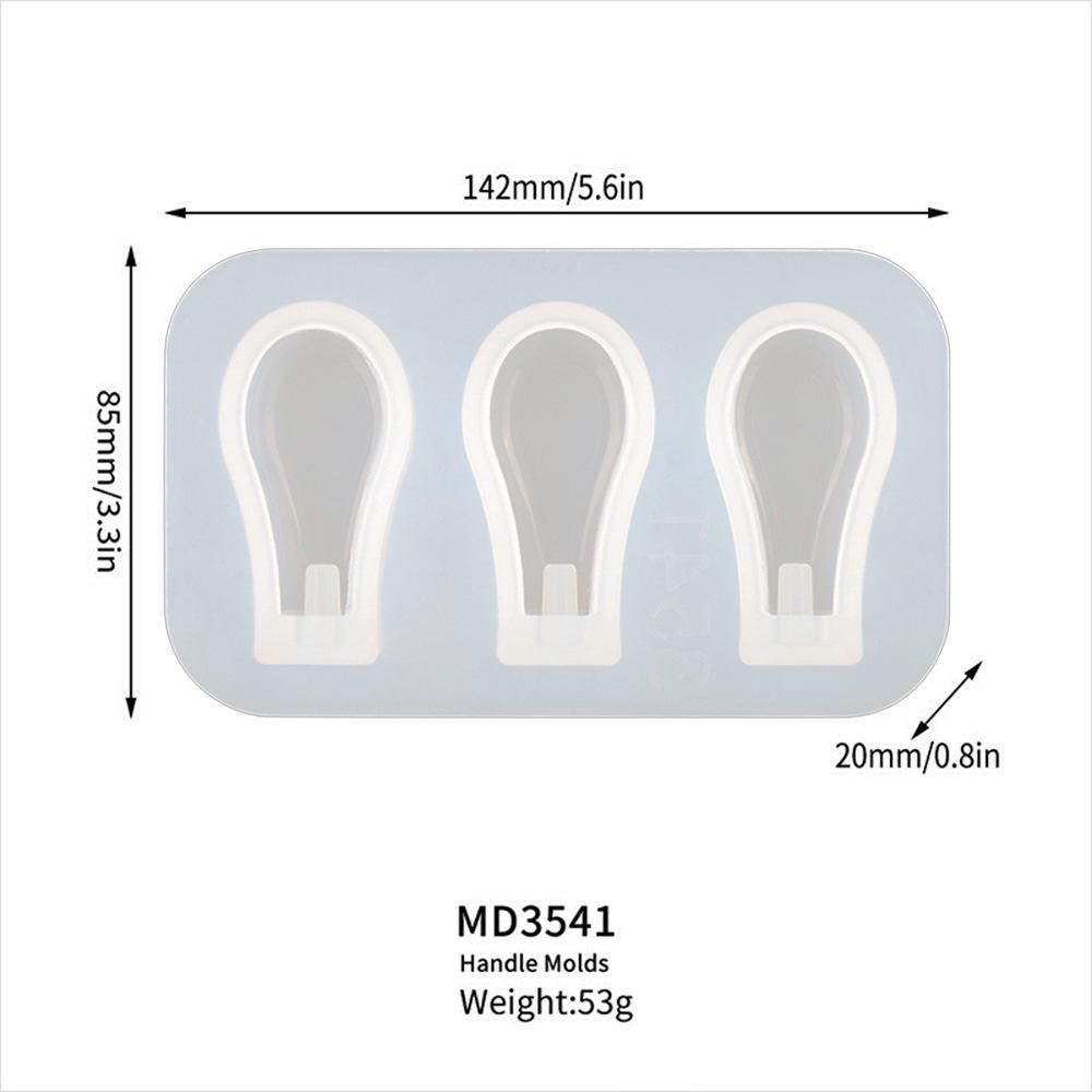 Набор эпоксидных форм для изготовления своими руками хрустальной открывалки для бутылок и ножа для сыра