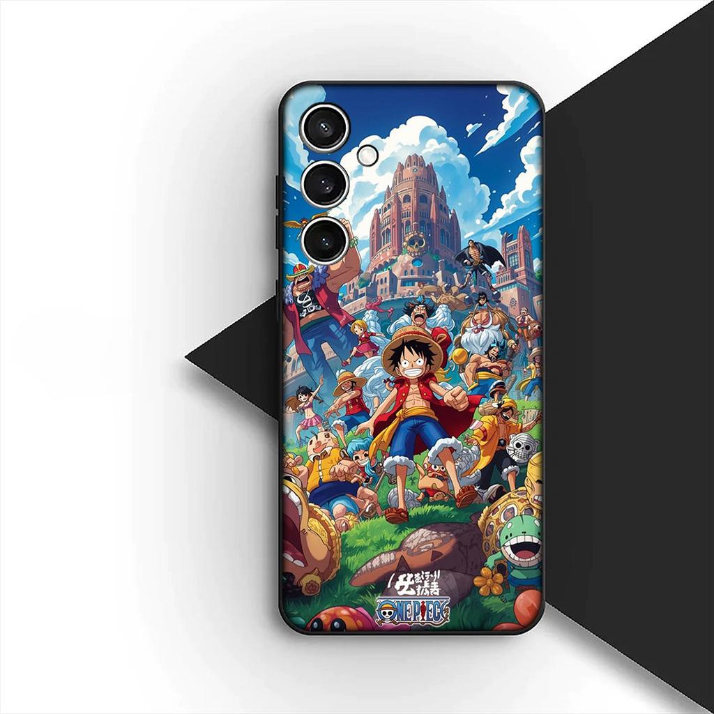 Portgas D Ace One Pieces Luffy Phone Case for OPPO A80 A18 A16 A40 A17 A15 A38 A78 A79 A54 A57 A12 A60 4G 5G Protective Cover