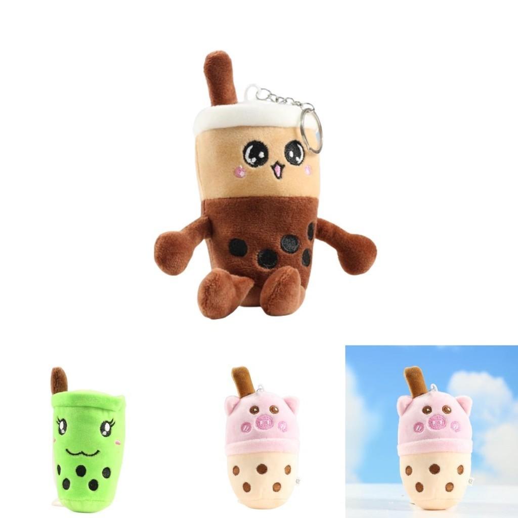 Cute Bubble Tea Plush Toy Keychain Pendant Great Addition To Any Bag Or Purse