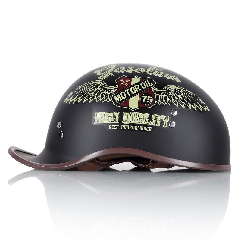 QIKE LV112 Men's Women's Half Face Helmet ABS Breathable Button Closure 3C Certified 1 Year Warranty New Condition