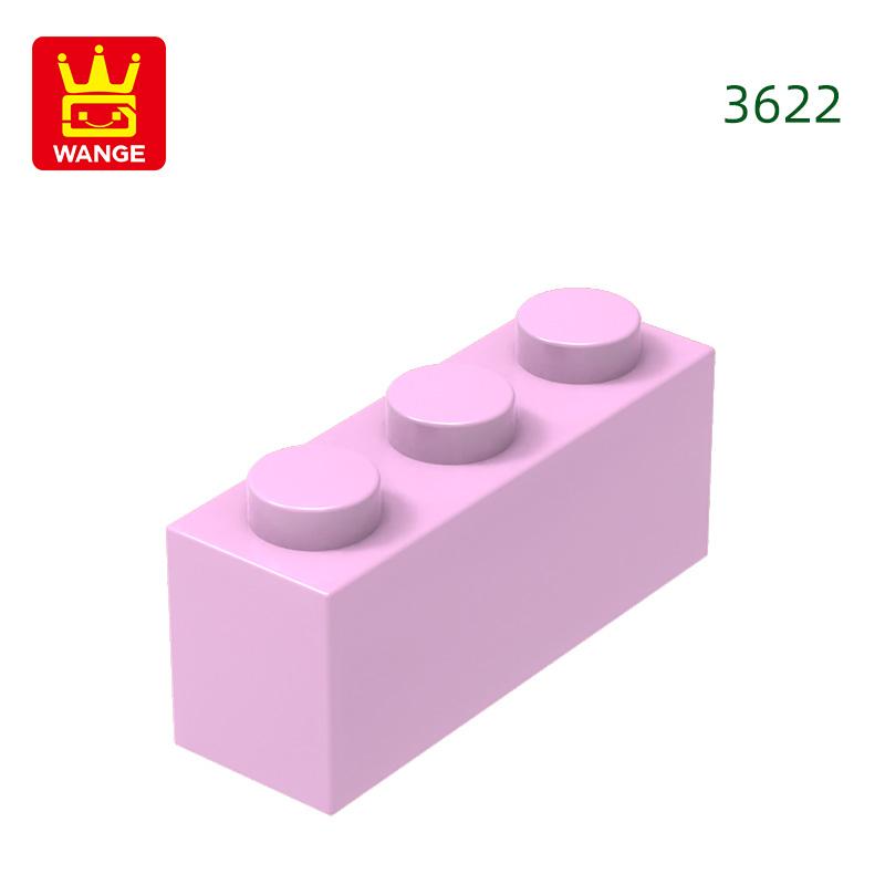 Нетоксичный 85 шт./лот 3622 1x3 точки Строительный блок Moc Классические аксессуары Совместим с Кирпич Детские игрушки Подарочная коробка