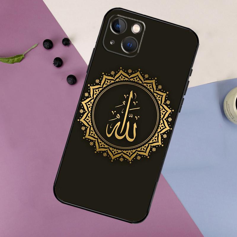 Мусульманский Ислам Бисмиллях Аллах Силиконовый Чехол Для iPhone 17 15 13 12 11 14 Pro Max 16 Plus 12 13 Mini 16e 17 Air Задняя Крышка