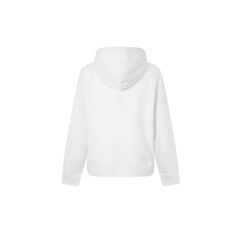 Calvin Klein Толстовка с вышитым логотипом, женские топы, ярко-белая 40WH100-YAA