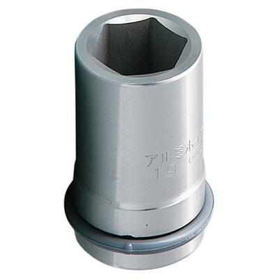 Алюминиевая головка для гайки колеса Kyoto Machinery Tools, шестигранная 19 x привод x общая 52 мм (КТК) ABP4-19ALP Размер Угол 12.7 Длина