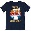 Шведский повар Vert Der Ferk Винтажная Графика Смешная Футболка Подарок Новая Унисекс Футболка
