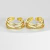 Модное одинаковое кольцо для пары, очаровательное темперированное полое кольцо, ювелирное изделие, кольцо для девушки, роскошное элегантное открытое кольцо