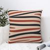 Zebra Animal Print Terracotta And Navy Pillowcase Cushion Comfort Throw Pillow Sofa Decorative Cushions Used for Home Bedroom