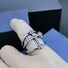 Men's Vintage Cross Antique Ring