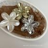 1/2 шт. Заколки для волос в виде цветка, простые блестящие заколки для волос в виде цветка яйца, заколка для волос с франжипани для женщин, девушек, летние пляжные дорожные аксессуары