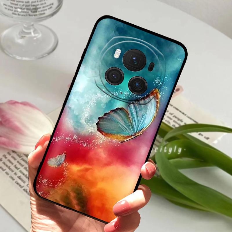 Чехол для Honor Magic 6 Pro животное Силиконовые Мягкие ТПУ Задние крышки Для Honor Magic6 Pro Magic 6 Pro Чехол Защитный Мультяшный Funda