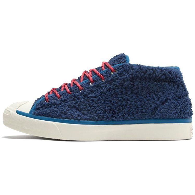 Jack Purcell Converse Mid 'Retro Sherpa - Navy Lemon' 169790C