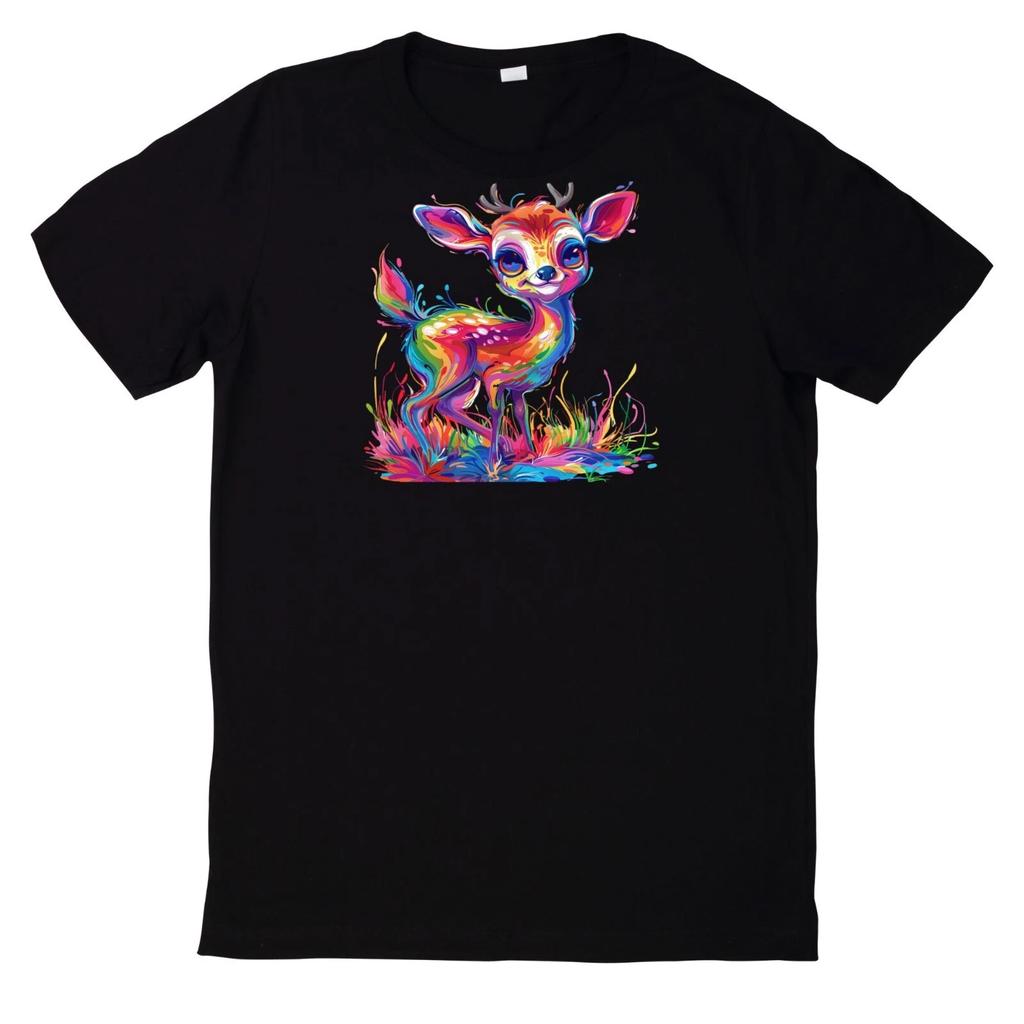 T-Shirt Buntes Tier LGBT Motiv Baumwolle