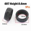 1/5Pcs 607 608 6000 Bearing Accessories Angle Grinder Power Tool New Bearing Rubber Sleeve
