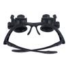 Magnification Lenses Wear Double Glasses Led Repair Eyeglasses Type Headwear Magnifier With 2 LED 6 Interchangeable Lens