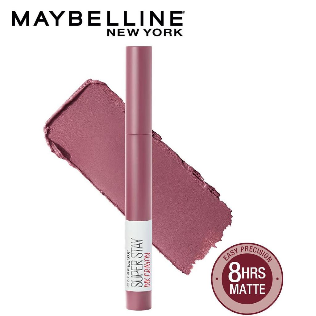 Maybelline Губная помада-карандаш New York SuperStay Матовый финиш Стойкая Насыщенный цвет 1,2 г 1 шт. 25 Stay Exceptional
