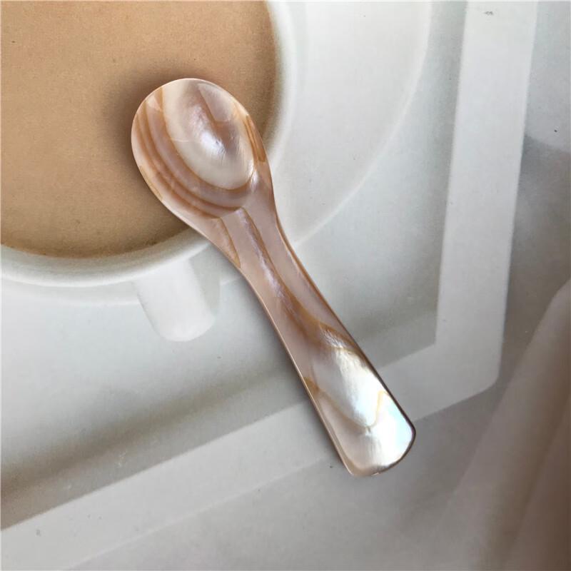 Пластиковые ложки для кофе и мороженого Abay Seashell