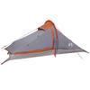 Trekking Tent Gray and Orange 4 Person