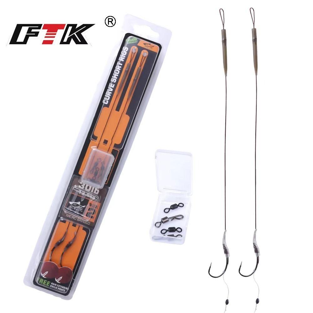 2pcs Equipment Sub-Line Fishing Hook Pesca Pesca Iscas Tools Kit Fish Tackle Kit Carp Fishing