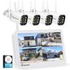 Jennov Outdoor Security Camera with 8MP Resolution Monitor,