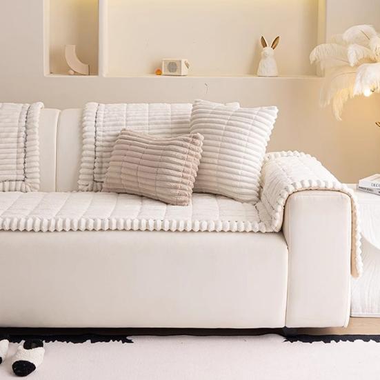 Sofa Cover Washable Non-Slip Couch Throw Soft Thick Pet-friendly Sofa Protector