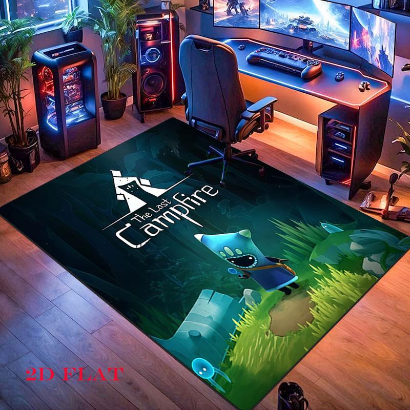 The Last Campfire Carpet Rug for Living Room Bedroom Home Sofa Decoration,Kids play Nonslip Floor Mat