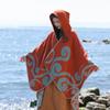 Retro Outer Cape Women'S Summer Uv Protection Fashion Literary Scarf Jacket Leisure Travel Shawl