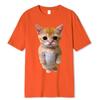 El Gato Meme Sad Crying Cat Munchkin Kitty Meme Модная футболка с рисунком унисекс, модные футболки с короткими рукавами, уличная одежда большого размера
