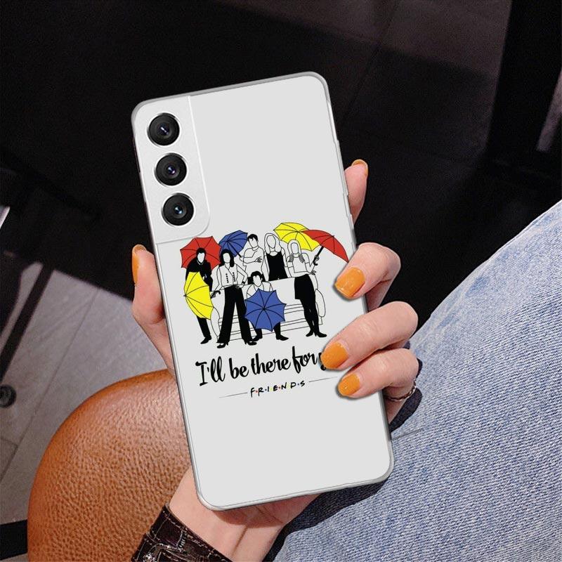 Friends Tv Show Funny Family Phone Case For Samsung Galaxy S24 S25 Edge S26 Ultra S23 S22 S21 Plus S20 FE + Personalized Print C