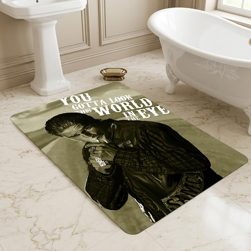 Eye Contact Living Room Non-Slip Area Rug Soft Carpet for Bedroom Game Playroom Sofa Office Home Decor Doormat Christmas Gift C921126