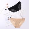 3 Pcs Women's Invisible Underwear Sexy Lace Transparent Panties Seamless Hollow Out Underpants