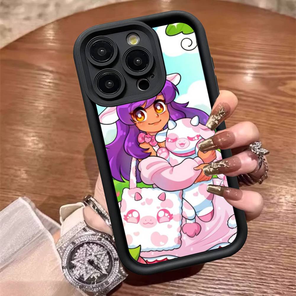Милый и смешной чехол для телефона Aphmau для IPhone 17 16 15 14 13 12 11 Pro Max Plus Силиконовый ударопрочный чехол