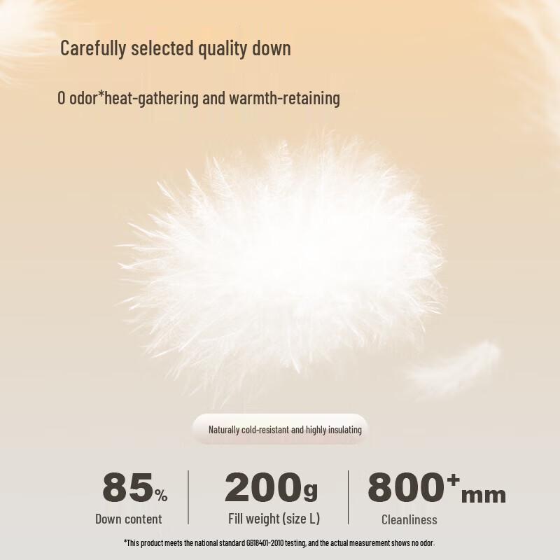 Camel Мужская водонепроницаемая пуховая куртка с капюшоном