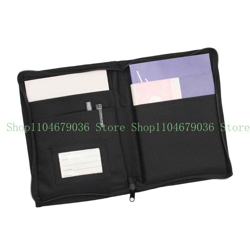 652F Multiple Compartment Car Document Organizers Oxford Fabric Constructions Small Car Glove Box Document Holder for Car