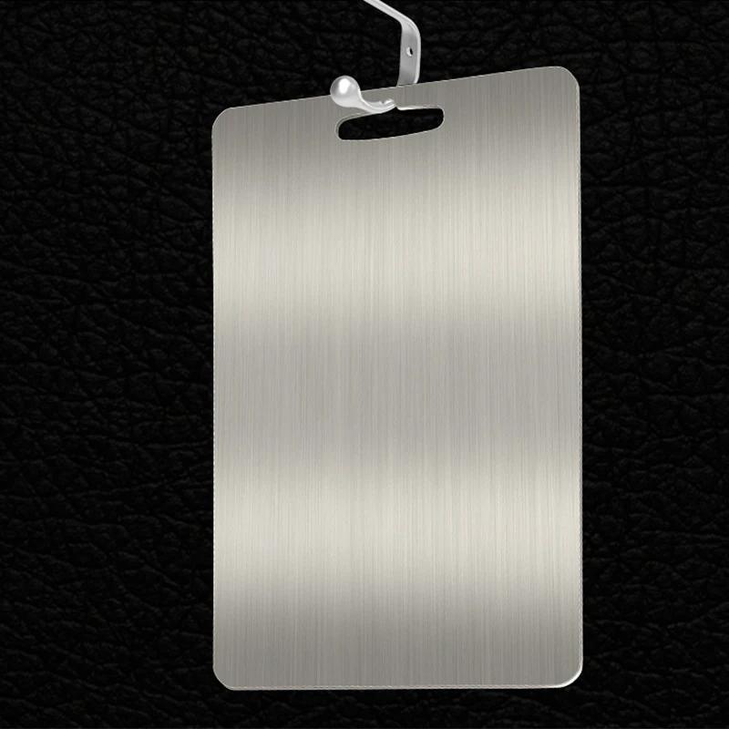 Разделочная доска из нержавеющей стали, легко моющаяся, для нарезки фруктов, овощей, мяса, практичный кухонный инструмент