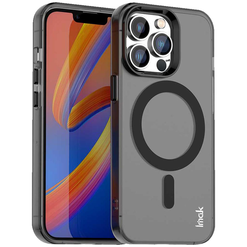 For iPhone 14 Pro Max Case Compatible with MagSafe Candy Color Anti Drop TPU+PET Back Cover