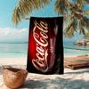 Рождественский подарок Тема Хэллоуина Медведь Грузовик Coca Cola пляжное полотенце для кемпинга на открытом воздухе отпуск плавание пляжное полотенце для улицы впитывающее банное полотенце Y10