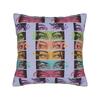 Korean Katseye Logo Girl Group Square Pillow Cases Cushion Cover Funny Zipper Decorative Pillowcover For Home 18"X18"