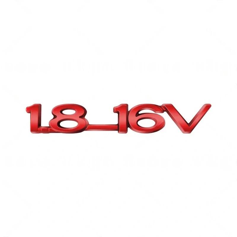 3D Хромированные Металлические Буквы 1.8-16V Наклейка-Шильдик На Заднюю Крышку Багажника Крыло Автомобиля Для Vauxhall Astra 1.6 Zafira Optima Corsa Аксессуары