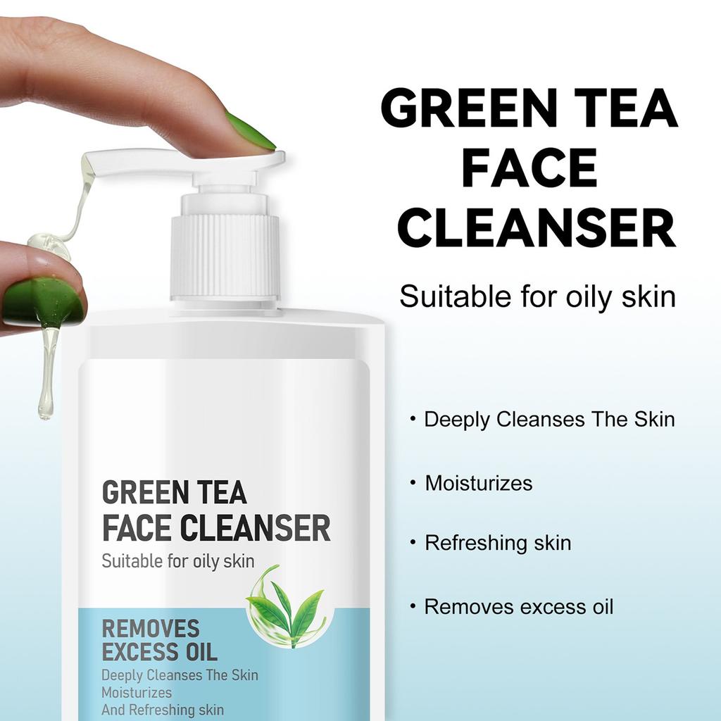 Green Tea Cleanser For Oily Skin Deep Cleansing Of The Skin200ML