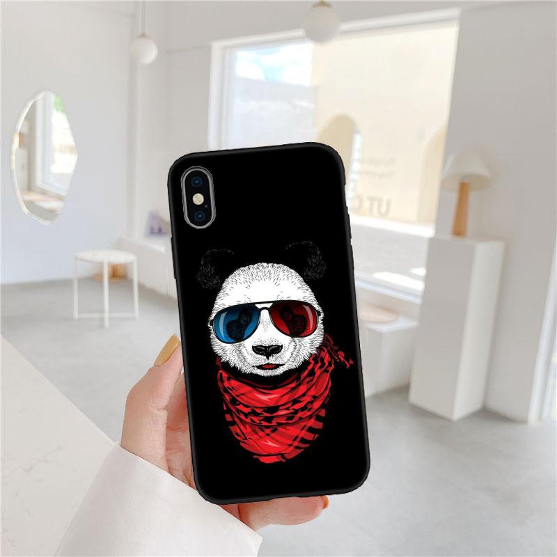 PP16 Мультяшный чехол-панда для Samsung Galaxy A11 A12 A13 A15 A52S A53 A55 A56 A70 A71 A72 A73 F06 F16 F56 S10 Plus S10e