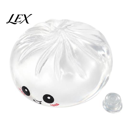 Simulated Bun Toy Making Kit DIY Dumpling Squeeze Skin, Fillable Empty Ball Skin with Office Desk Stress Toys Stopper, Anxiety Relief Supplies