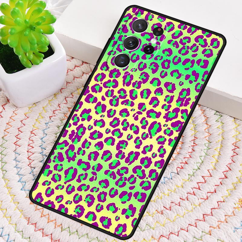 Силиконовый чехол для телефона с принтом леопарда и пантеры для Samsung Galaxy note 10 pro S26 S25 S24 S23 S22 S21 Plus S25Ultra Чехол
