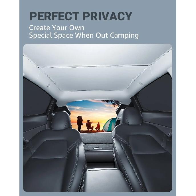for Tesla Model 3 Y Juniper Highland 2025-2020 Car Side Window Sunshade Front Rear Windshield Privacy Blind Sun Shade Camping