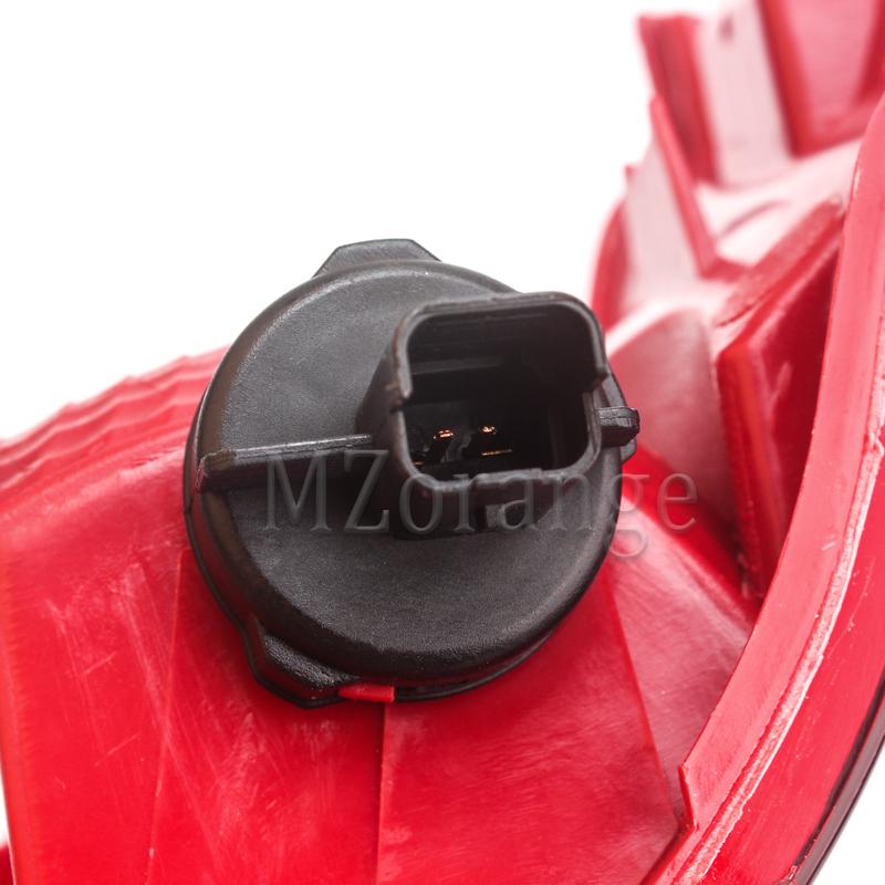 Rear Bumper Reflector Light For Peugeot 2008 2009-2014 308CC For Citroen C3XR Tail Stop Brake Warning Fog Lamp