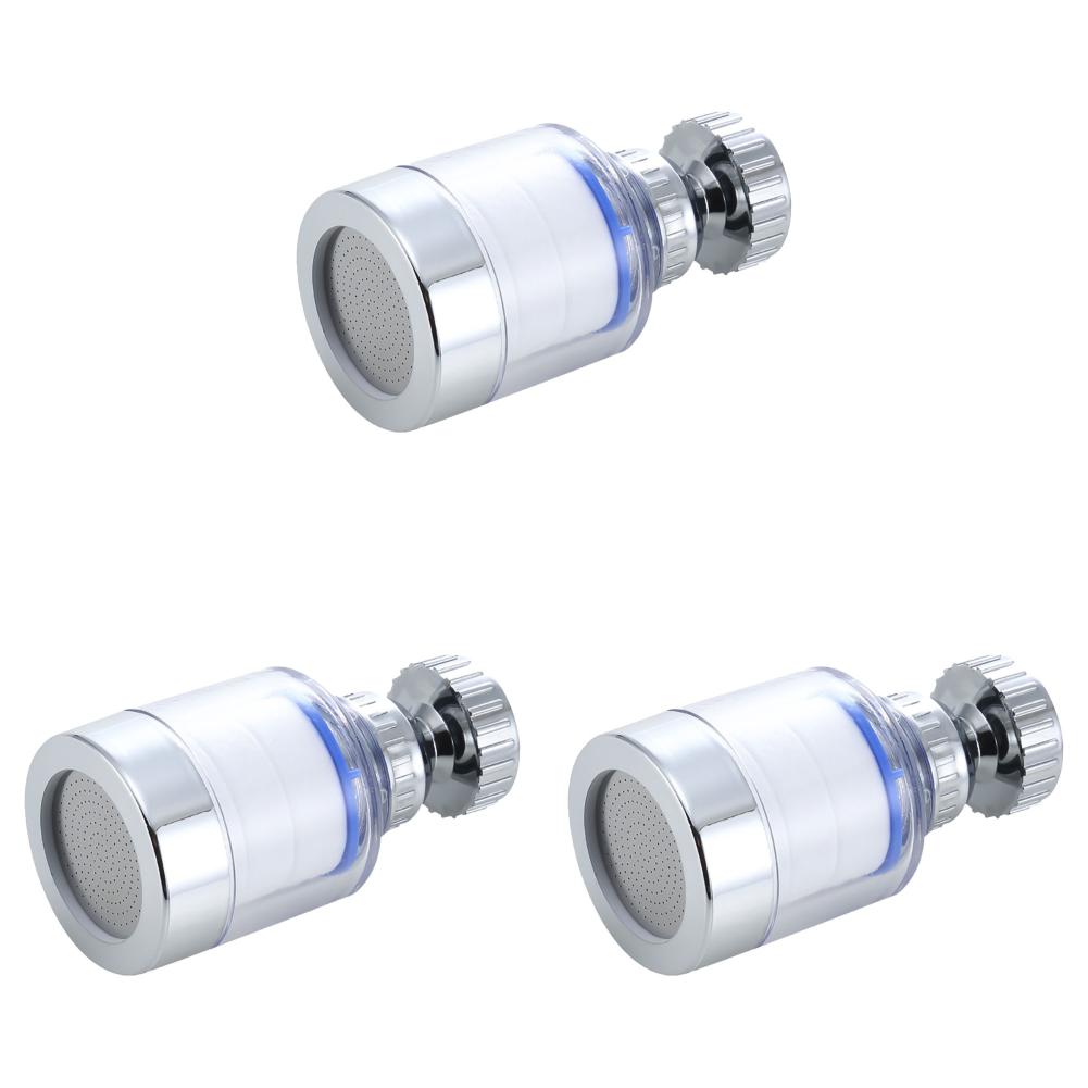Faucet Filter Elements 360° Faucet Adapter Water Purifier Remove Impurities for Kitchen Bathroom Remove Chlorine Heavy Metals